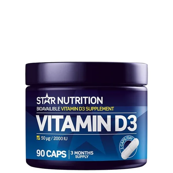 Star Nutrition Vitamin D3 2000 IE