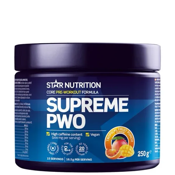 Star Nutrition Supreme PWO
